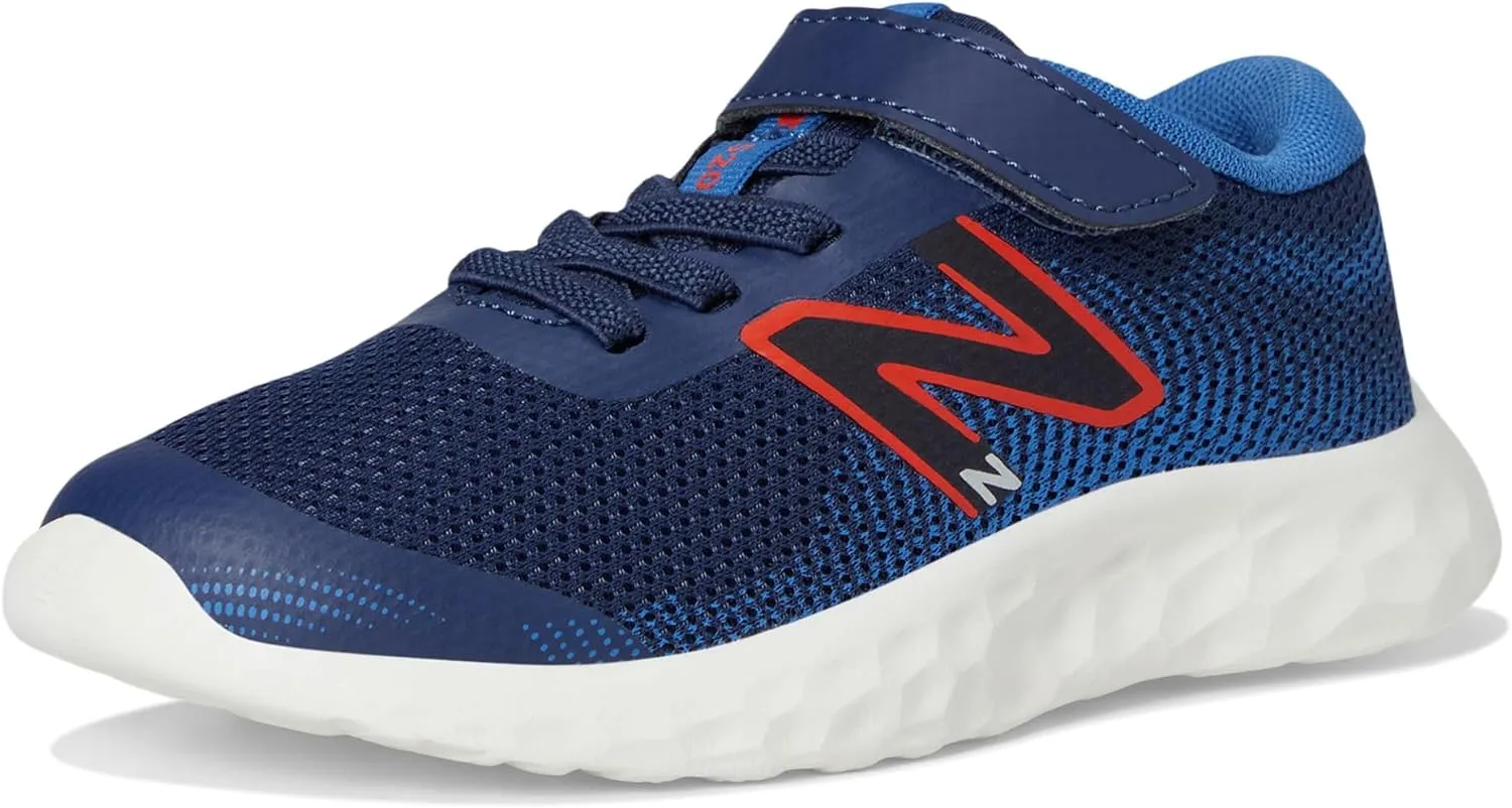 New Balance Kids' 520 V8 Bungee Lace Running Shoe