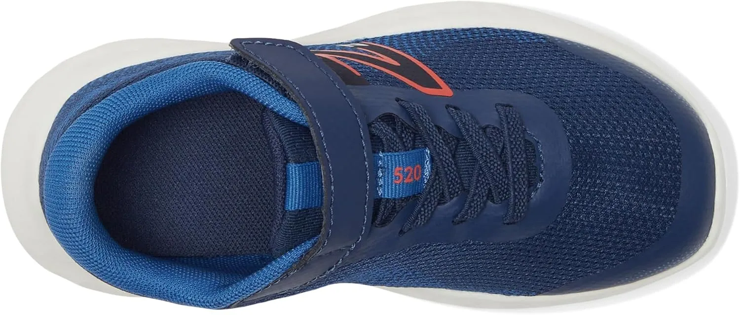 New Balance Kids' 520 V8 Bungee Lace Running Shoe