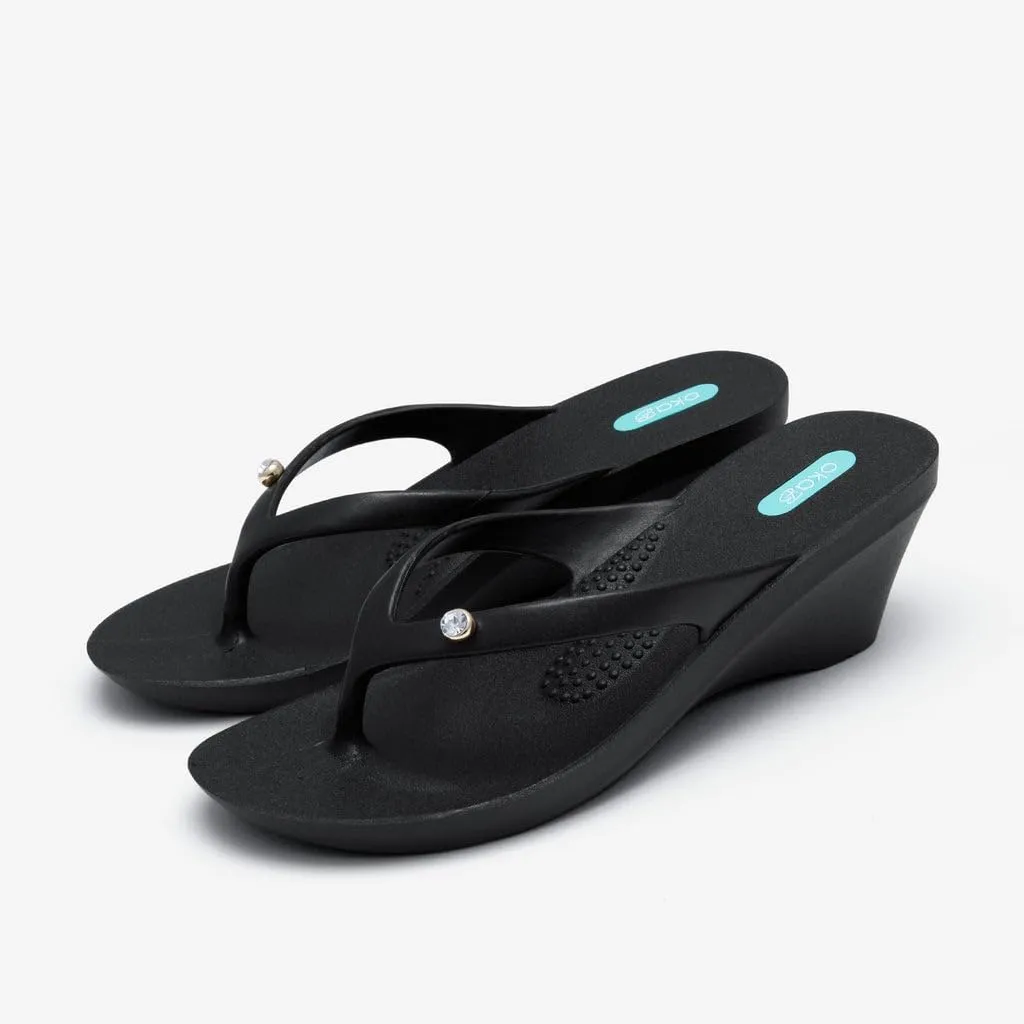 Oka-B Women's Charmed Flip Flop Sandals