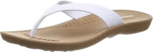 OKABASHI Women's Breeze Flip Flop | Contoured Footbed w/Arch Support for All-Day Comfort | Slip-Resistant & Waterproof | Sustainably Made in The USA