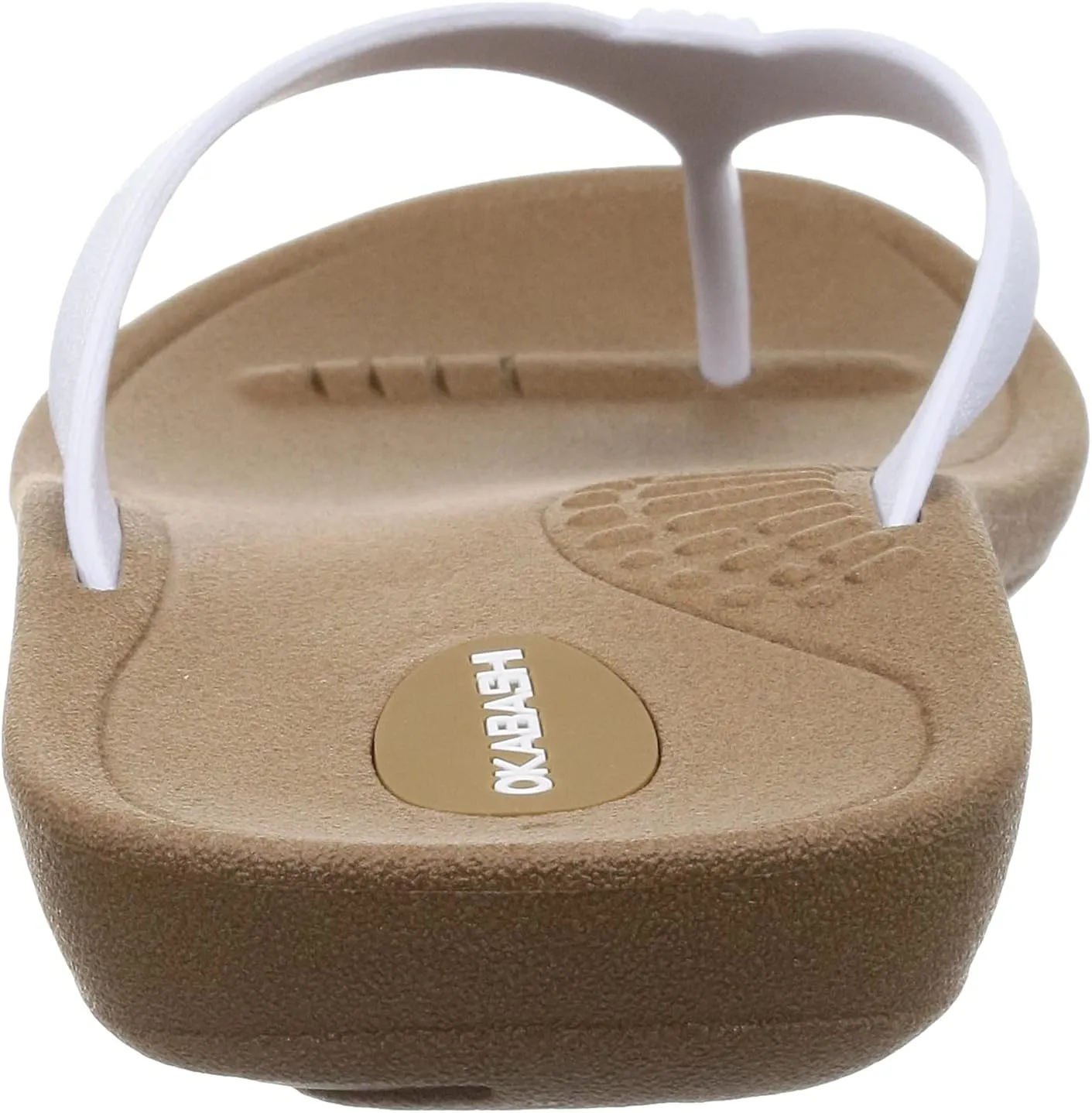 OKABASHI Women's Breeze Flip Flop | Contoured Footbed w/Arch Support for All-Day Comfort | Slip-Resistant & Waterproof | Sustainably Made in The USA