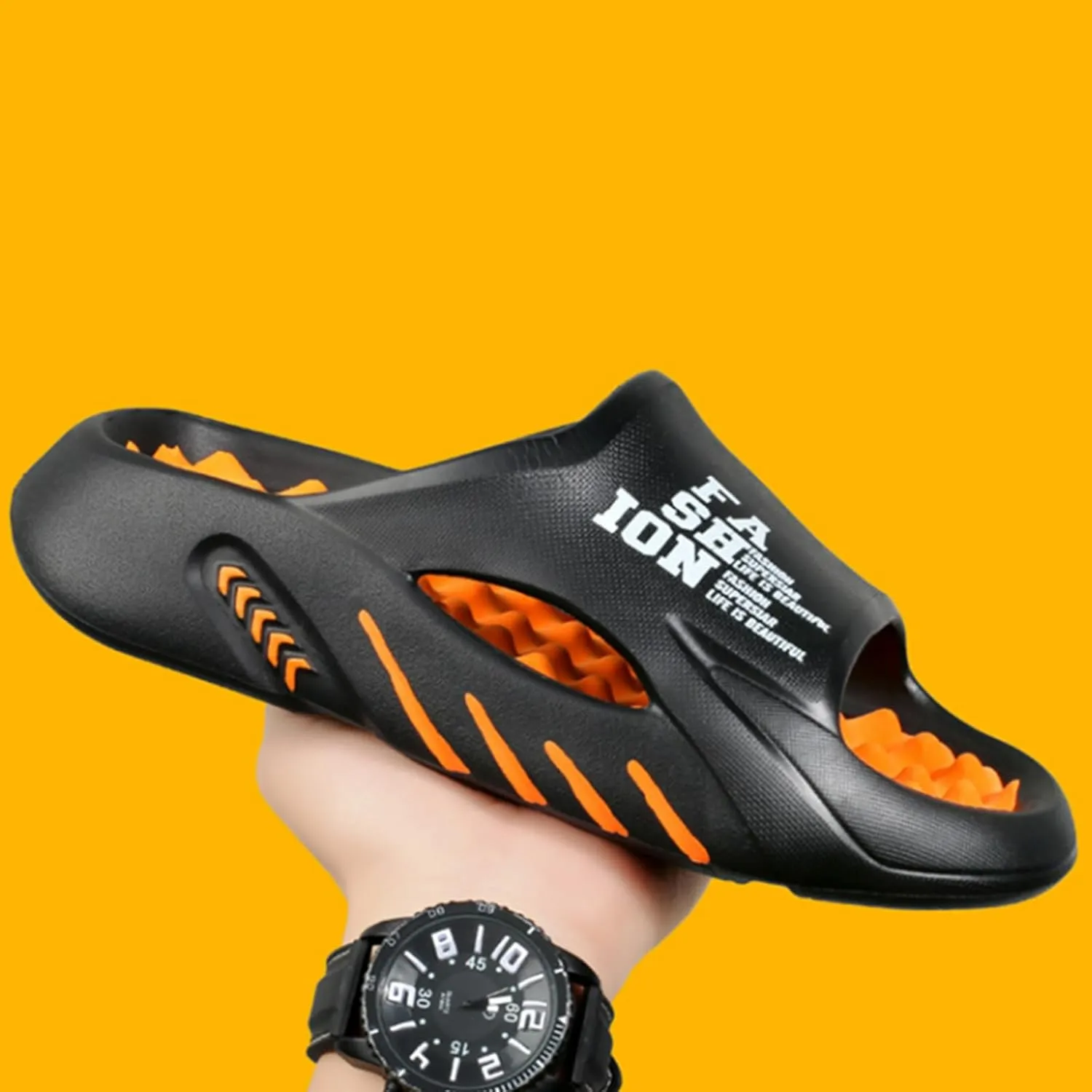 Orthopedic Massage Slippers, Massage Shoe, Orthoslipper Massage Original Massage Flip Flop Couple Non-slip Cool Slides