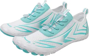 Orthotic Water Shoes with Arch Support for Women Wide Width Walking Barefoot Grounded Footwear for Women Men with Neuropathy Wide Toe Box Sneakers Diabetic Shoes Swim Beach Pool Shoe Unisex