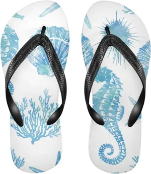 Oyihfvs Flip Flops Flip Sandal Home Slippers Hotel Spa Bedroom for Men Women XS-XXL