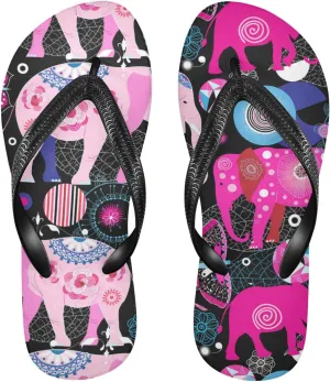 Oyihfvs Flip Flops Flip Sandal Home Slippers Hotel Spa Bedroom for Men Women XS-XXL