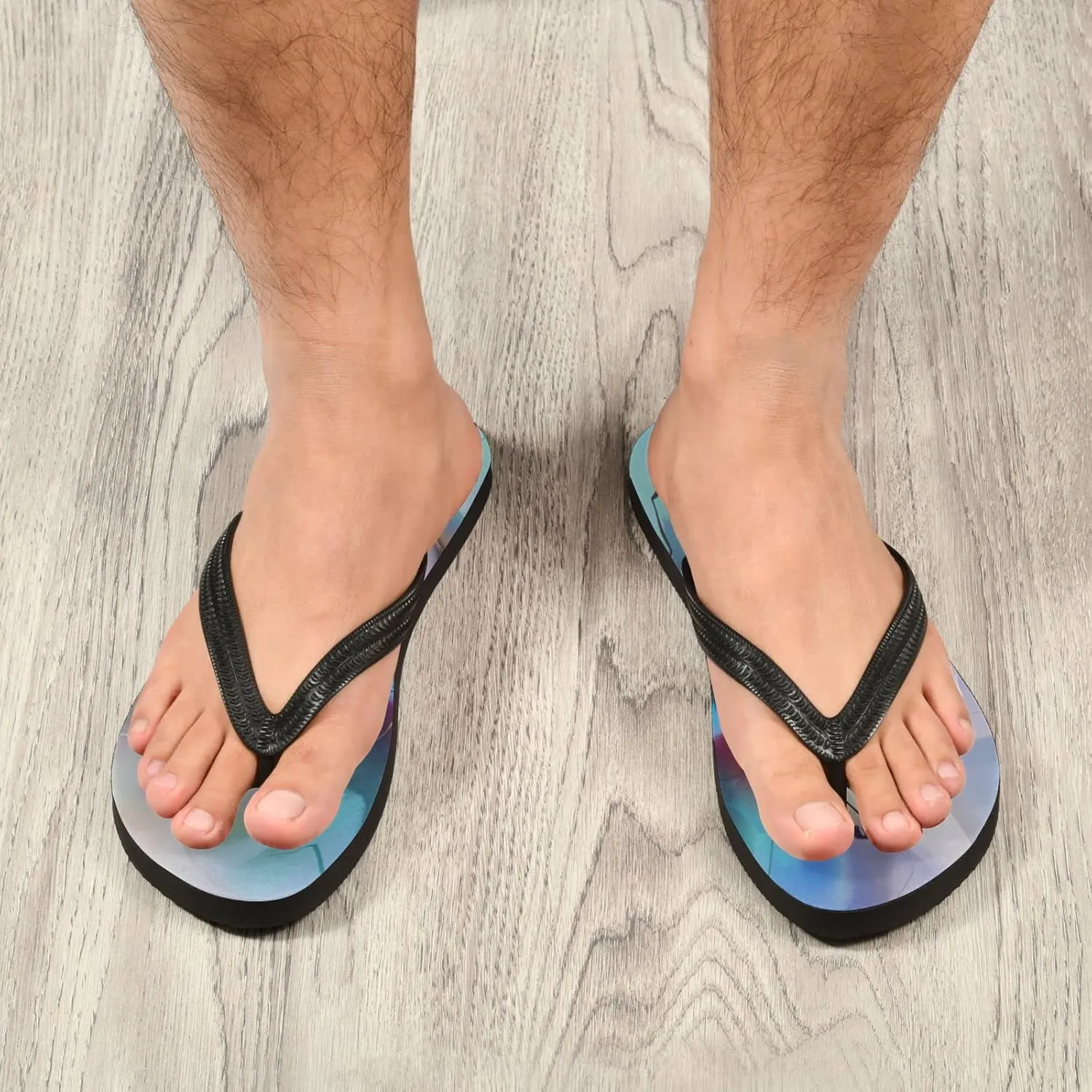 Oyihfvs Flip Flops Flip Sandal Home Slippers Hotel Spa Bedroom for Men Women XS-XXL