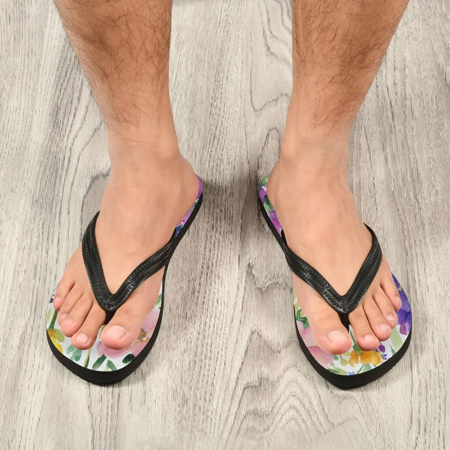 Oyihfvs Flip Flops Flip Sandal Home Slippers Hotel Spa Bedroom for Men Women XS-XXL