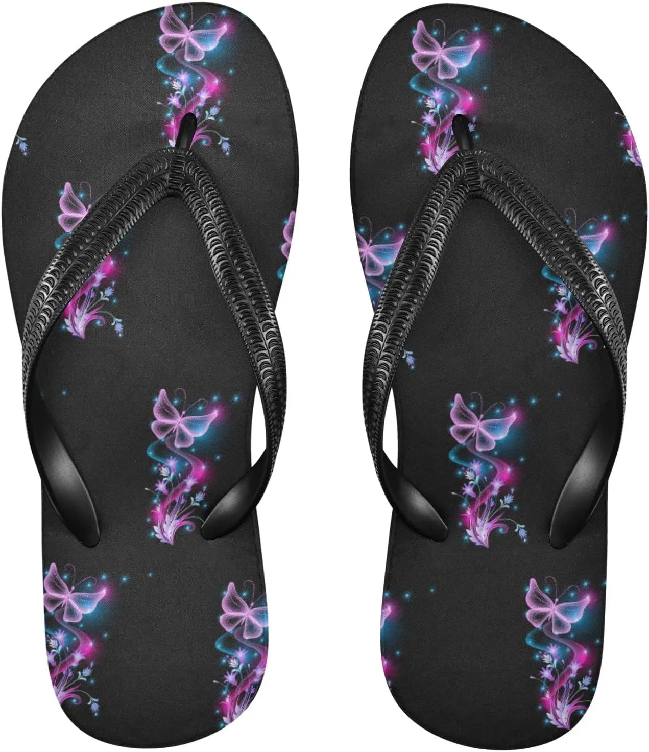 Oyihfvs Flip Flops Flip Sandal Home Slippers Hotel Spa Bedroom for Men Women XS-XXL