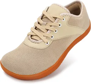 Padgene Wide Barefoot Minimalist Shoes for Women Men | Zero Drop Sole | Width Fashion Sneaker Wide Toe Box Cross-Trainer Lightweight Walking Casual Comfortable Running Shoes