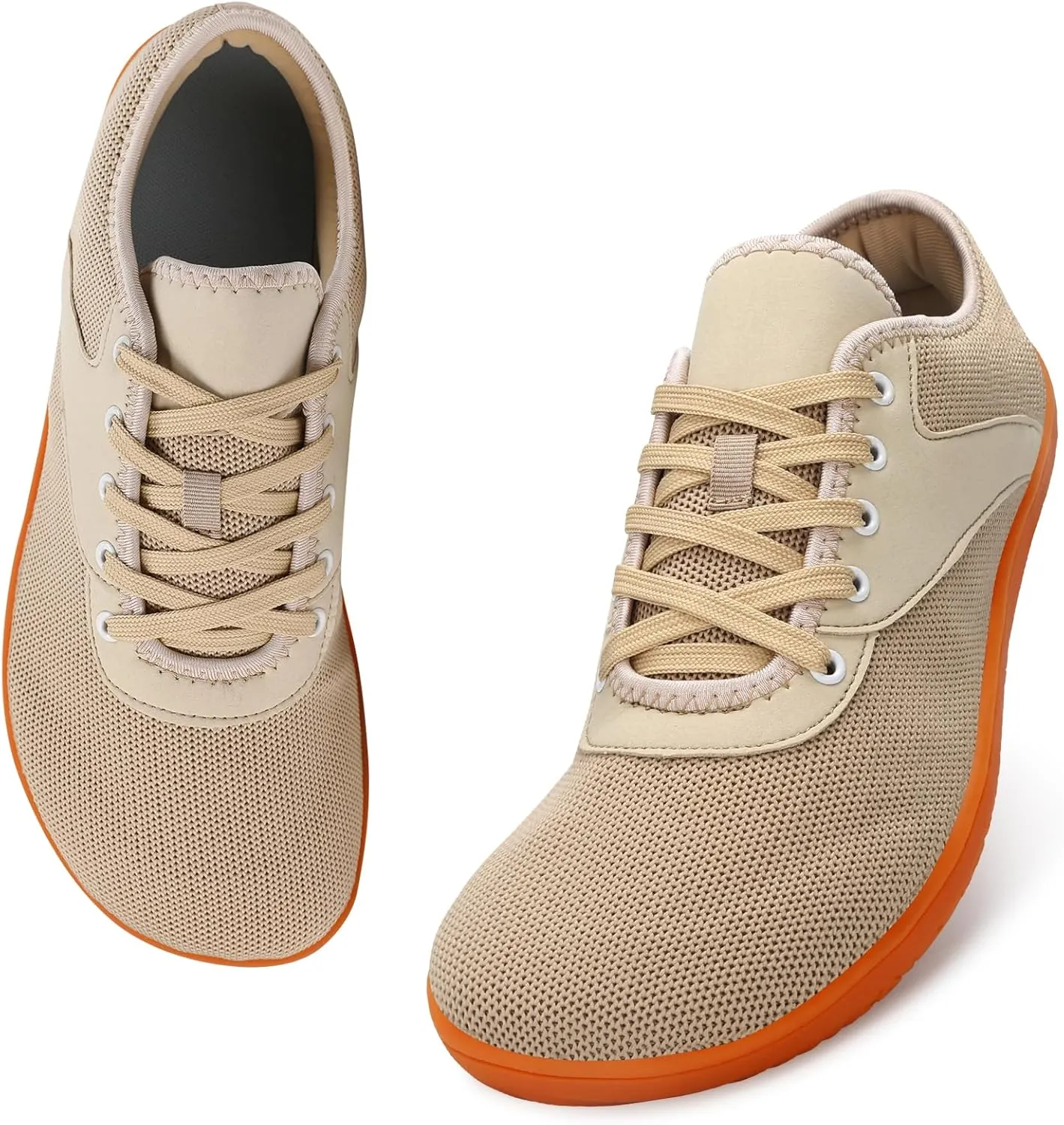 Padgene Wide Barefoot Minimalist Shoes for Women Men | Zero Drop Sole | Width Fashion Sneaker Wide Toe Box Cross-Trainer Lightweight Walking Casual Comfortable Running Shoes