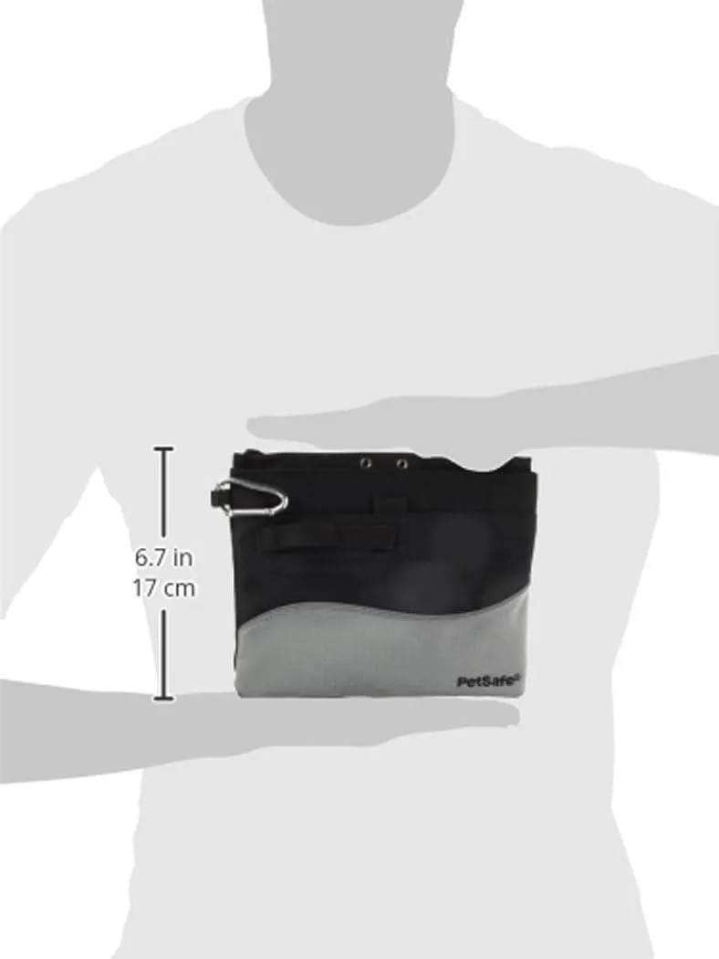 PetSafe Treat Pouch Sport- Durable, Convenient Dog Training Accessory, Standard, Black