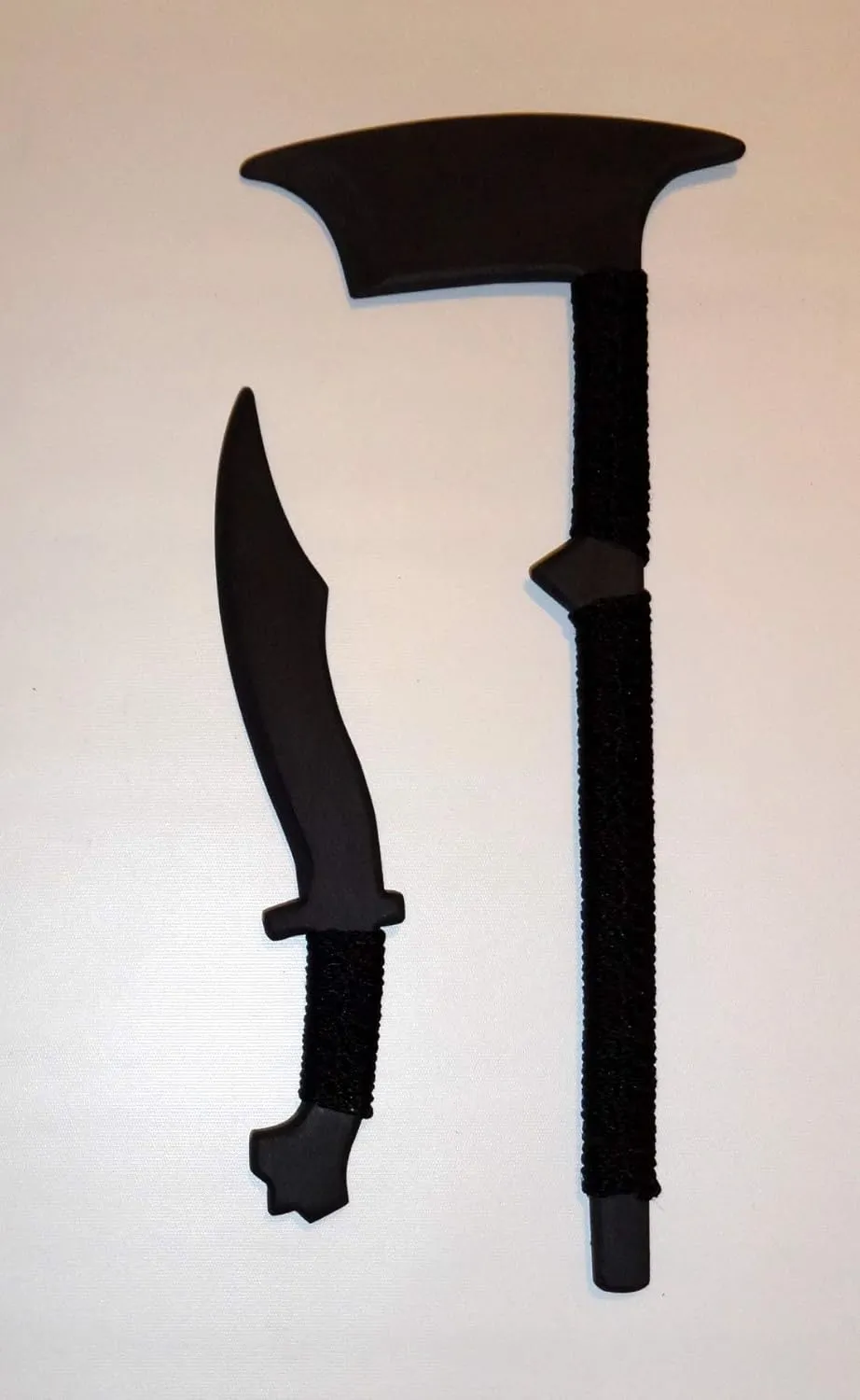 Philippine Axe Training Tomahawk Filipino Hatchet Knife Blade Ronin Polypropelene Replica Combo