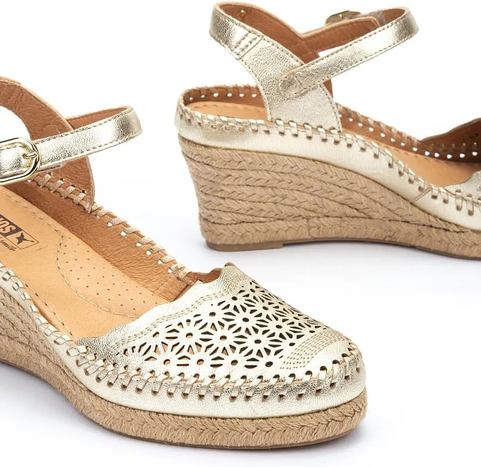 PIKOLINOS Wedge Sandals Leather Vila for Woman