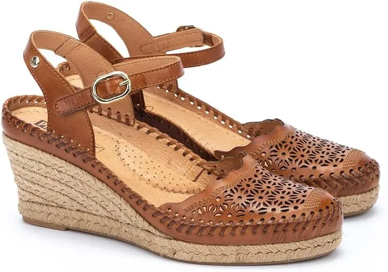 PIKOLINOS Wedge Sandals Leather Vila for Woman