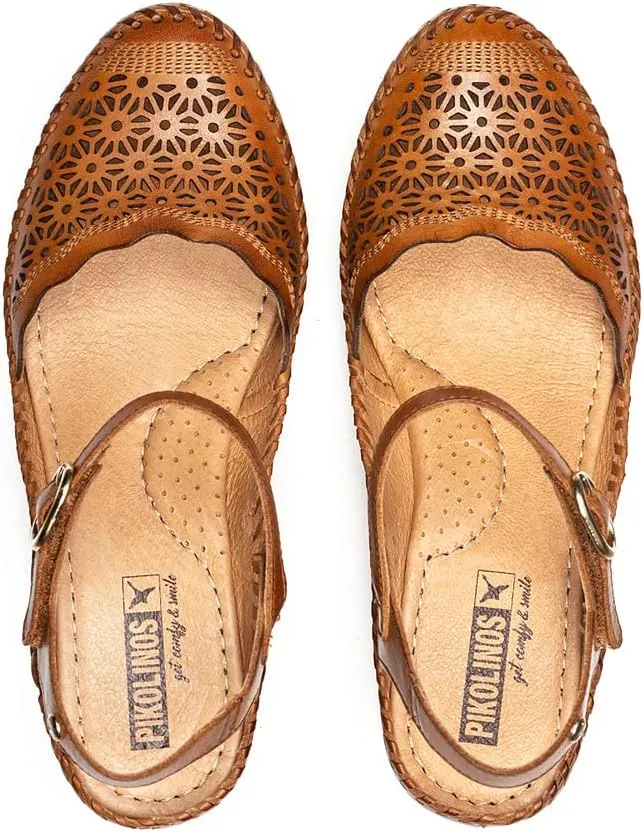 PIKOLINOS Wedge Sandals Leather Vila for Woman