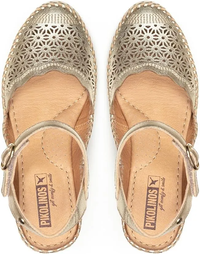 PIKOLINOS Wedge Sandals Leather Vila for Woman