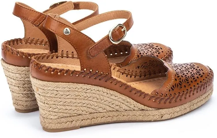 PIKOLINOS Wedge Sandals Leather Vila for Woman