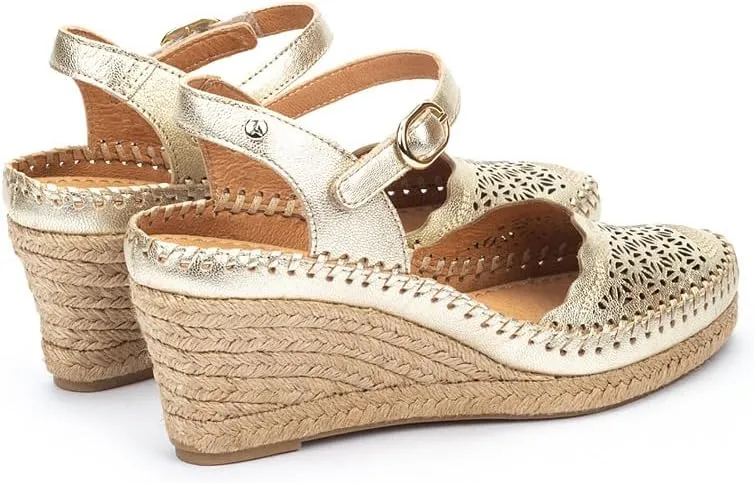 PIKOLINOS Wedge Sandals Leather Vila for Woman
