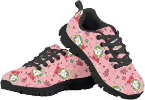 PinUp Angel Boys Girls Kids Sneakers Mesh Sports Shoes Breathable Lightweight Running Shoes for Kids Fashion Athletic Casual Shoes