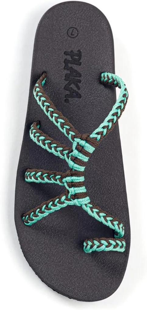 Plaka Relief Flip Flops for Women with Arch Support | Comfy Sandals for Women | Perfect for the Beach, Long Walks or Poolside