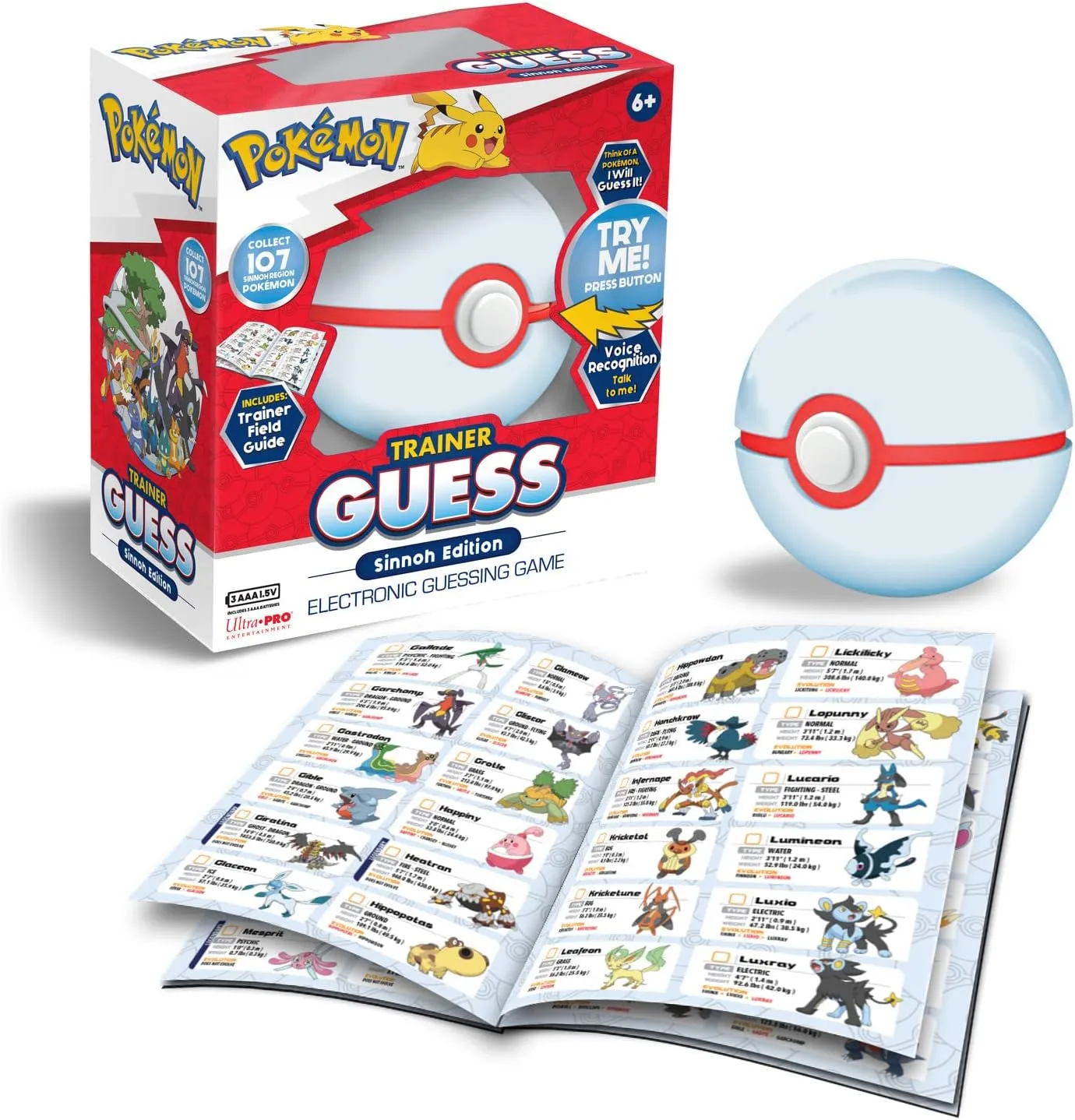 Pokemon Trainer Guess Electronic Game [Sinnoh Edition]