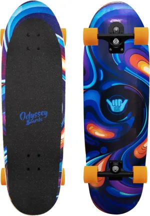Premium Bamboo & Maple Surfskate Skateboard Cruiser | Cruising, Carving, Slides, Surf Trainer | for Adult & Kids