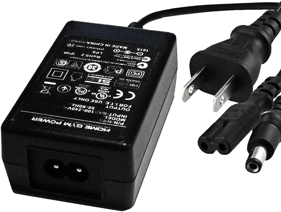 Proform Hybrid Trainer & Hybrid Trainer Pro Ellipitcal (9V Models) AC Adapter/Power Cord (XL Edition) (9FT)