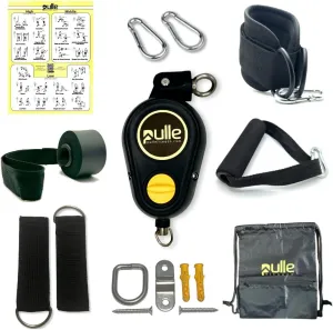 Pulle PT1 Cable Trainer, Home Gym, Fitness Exercise Machine, Rope Trainer, Adjustable Weight Trainer, Physical Therapy, HSA, Abs, Glutes, Biceps, Triceps, Muscle Builder, Bodybuilding, Pilates