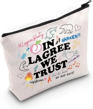 PWHAOO Fitness Lover Gift My L Era Makeup Bag Pilates Instructor Cosmetic Bag Workout Lover Gift Gym Instructor Gift (My L Era M)