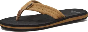 Quiksilver Boy's Carver Suede Fixed Strap Kids Flip Flop Youth Sandal