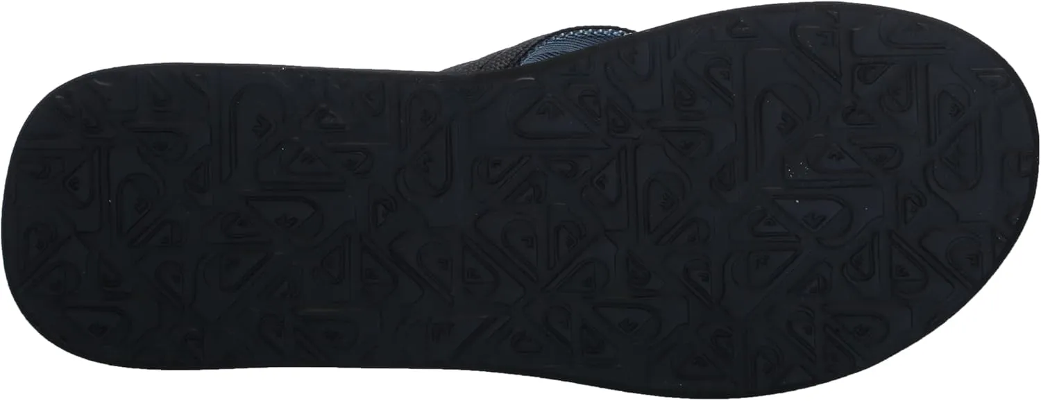 Quiksilver Men's Carver Print 3 Point Flip Flop Athletic Sandal