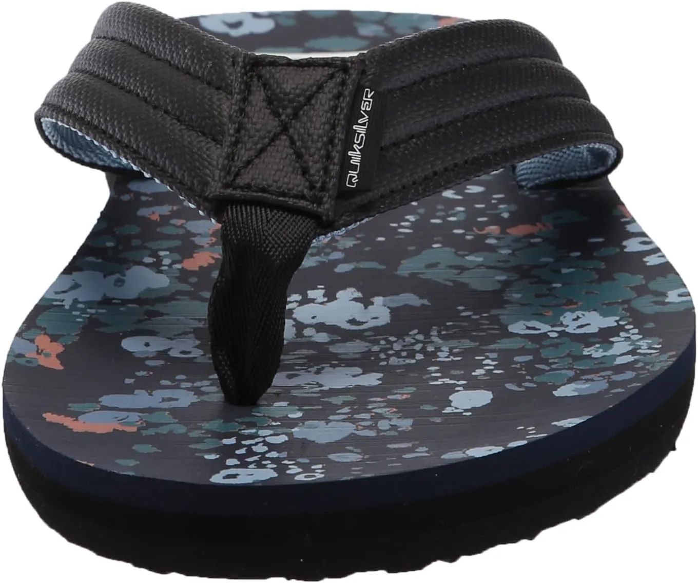 Quiksilver Men's Carver Print 3 Point Flip Flop Athletic Sandal