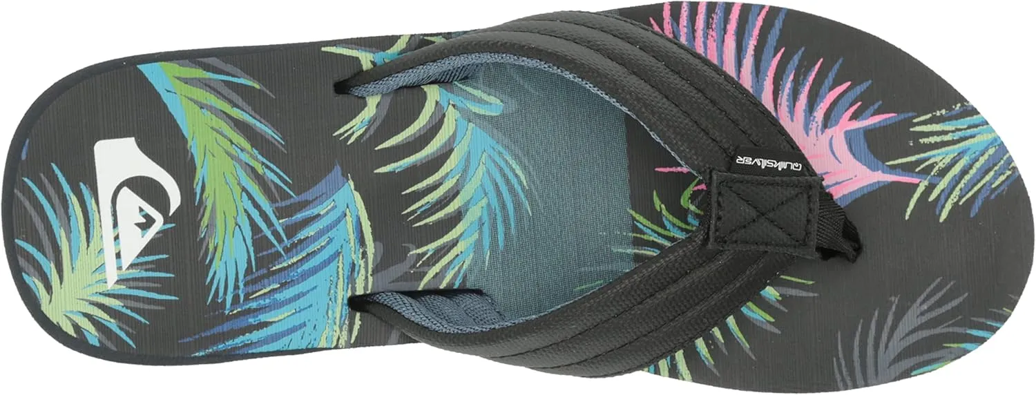 Quiksilver Men's Carver Print Sandal Flip-Flop