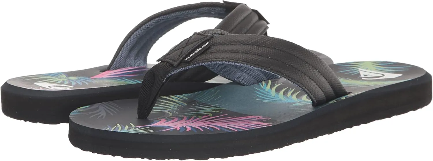 Quiksilver Men's Carver Print Sandal Flip-Flop