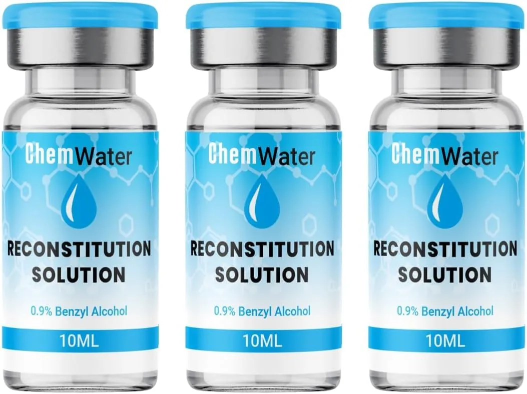 Reconstitution Solution - 3-Pack 10ml - in Premium Glass Vials