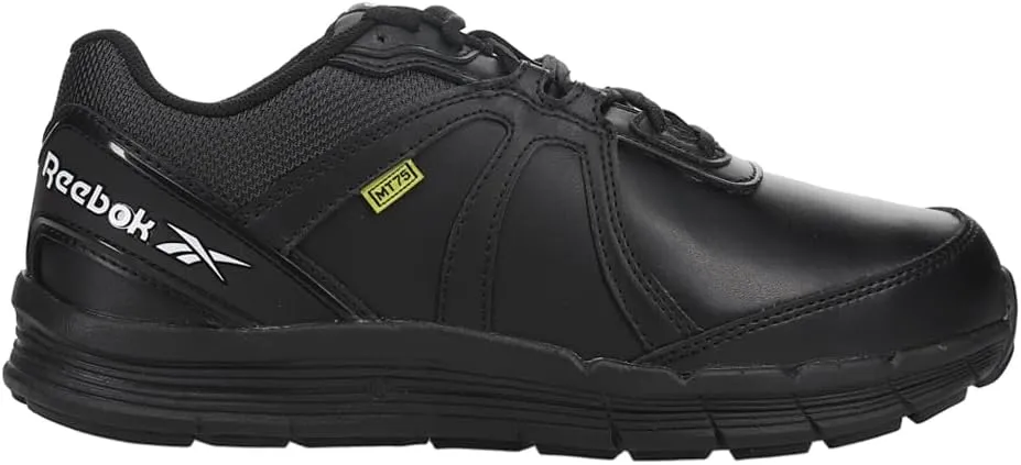 Reebok Work Mens Guide Steel Toe Met Guard Eh Work Safety Shoes Casual - Black