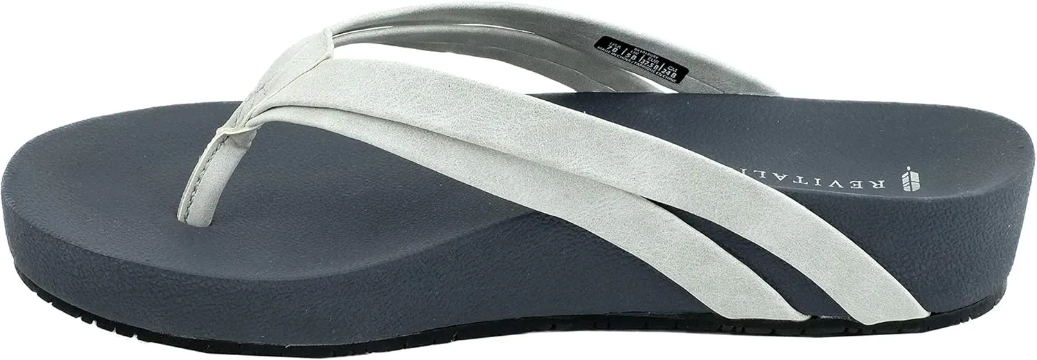 REVITALIGN Women's Sandy Seas Comfort Flip Flop