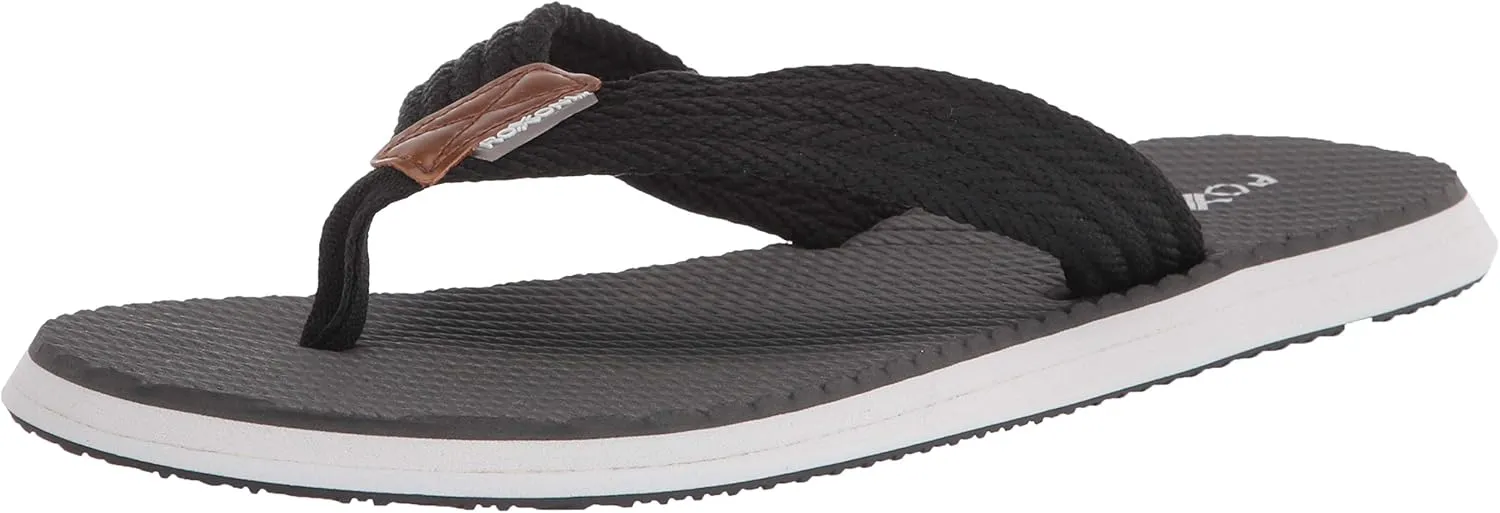 Roxoni Mens Thong Flip Flops Beach/Pool Outdoor Sandals