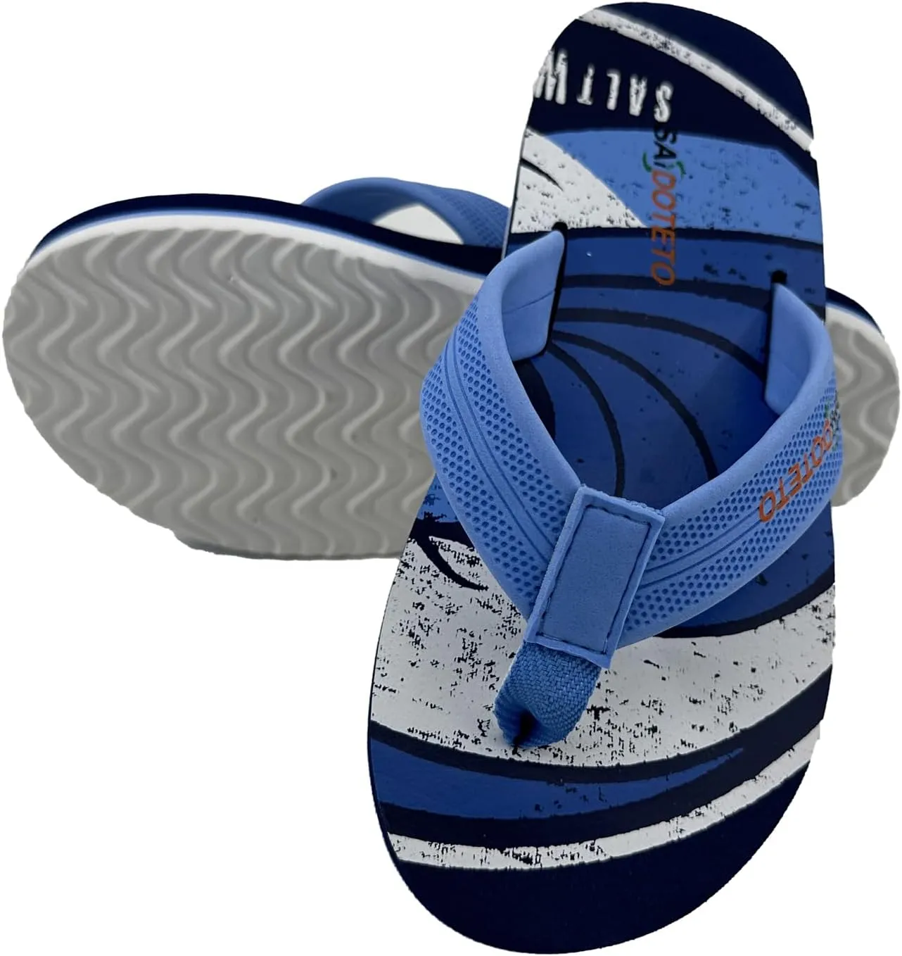 Saidoteto Boys Girls Flip Flops Summer Beach Sandals