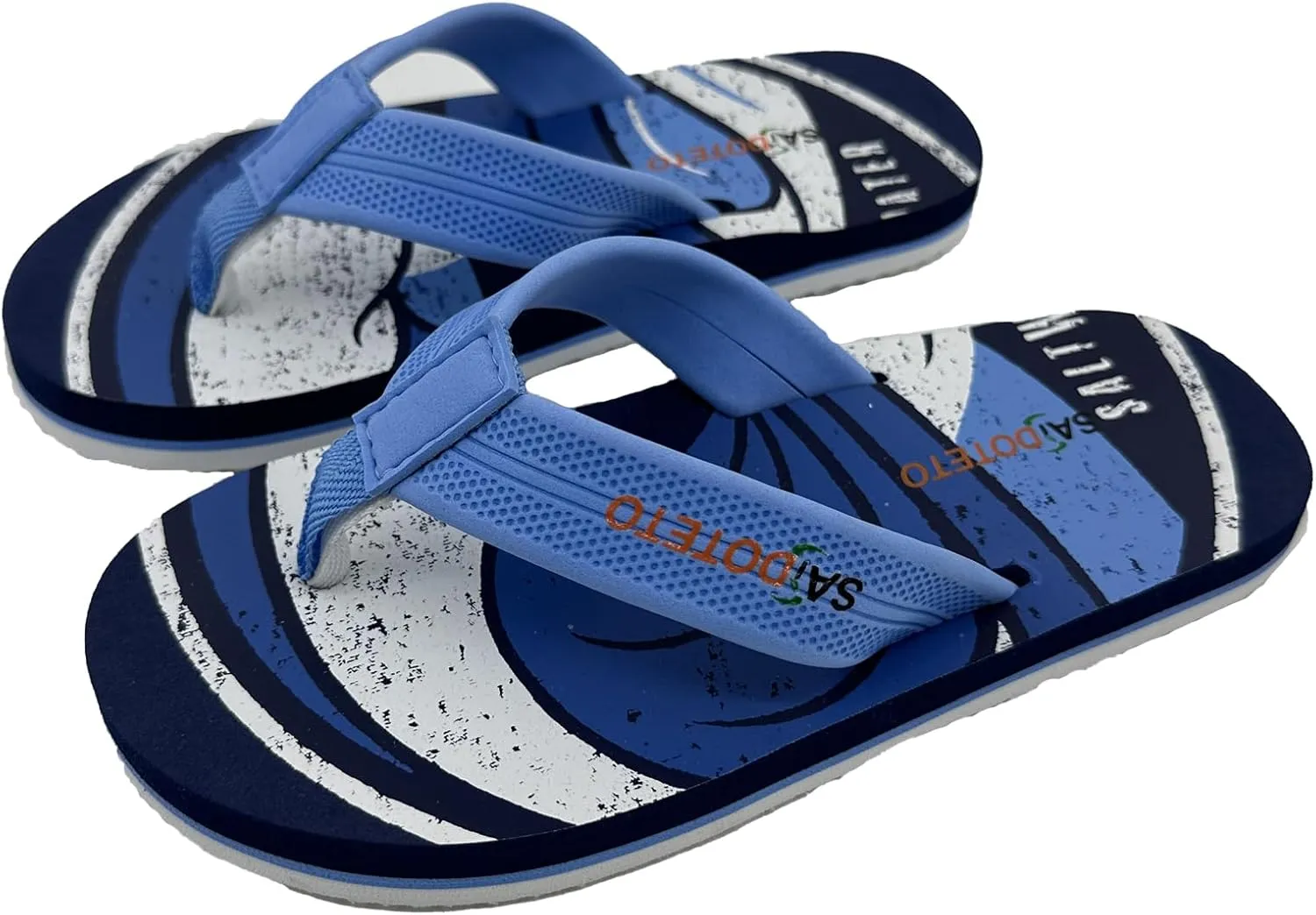 Saidoteto Boys Girls Flip Flops Summer Beach Sandals