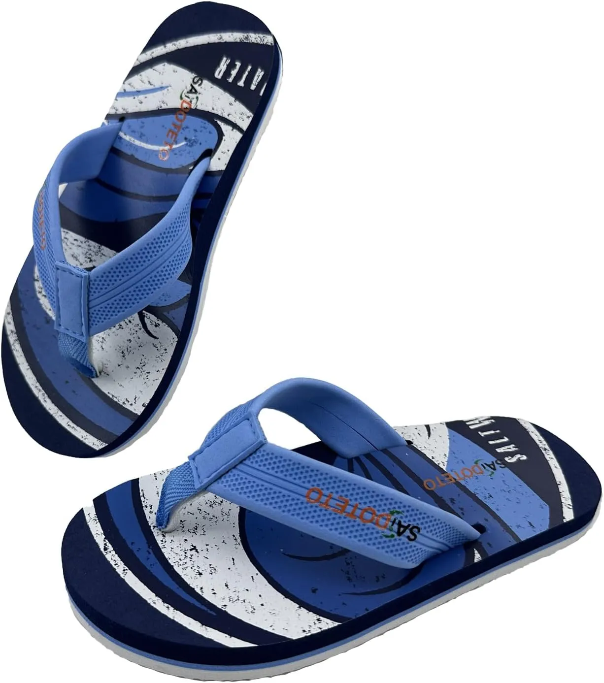 Saidoteto Boys Girls Flip Flops Summer Beach Sandals