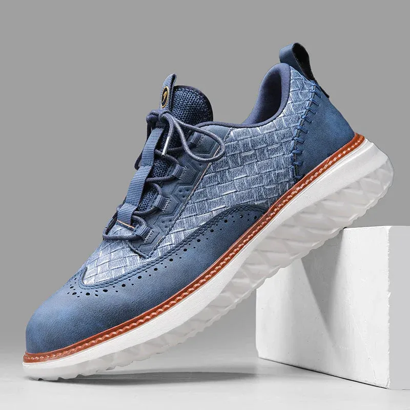 SALVATORE LEATHER SNEAKER