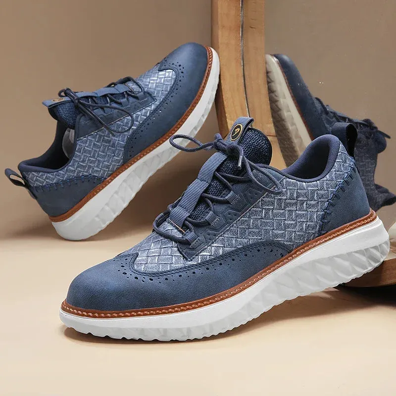 SALVATORE LEATHER SNEAKER