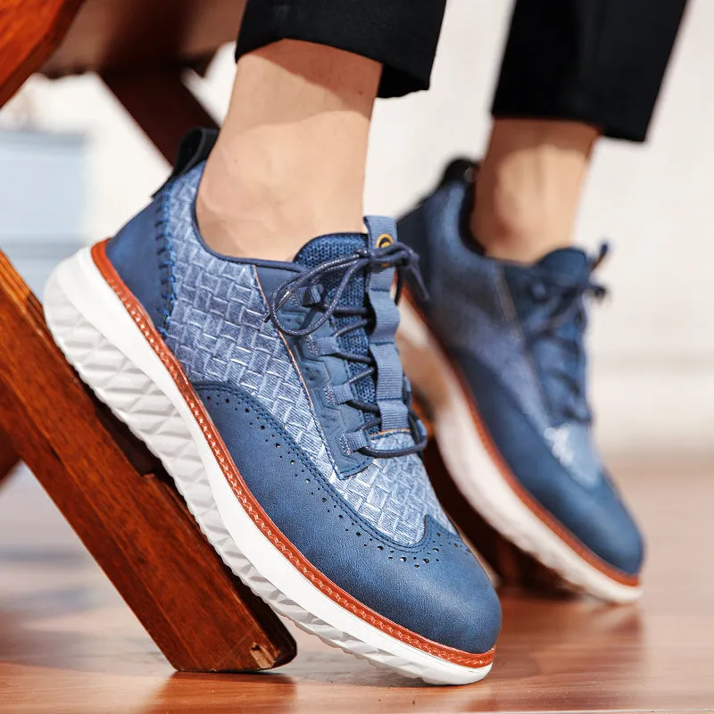 SALVATORE LEATHER SNEAKER