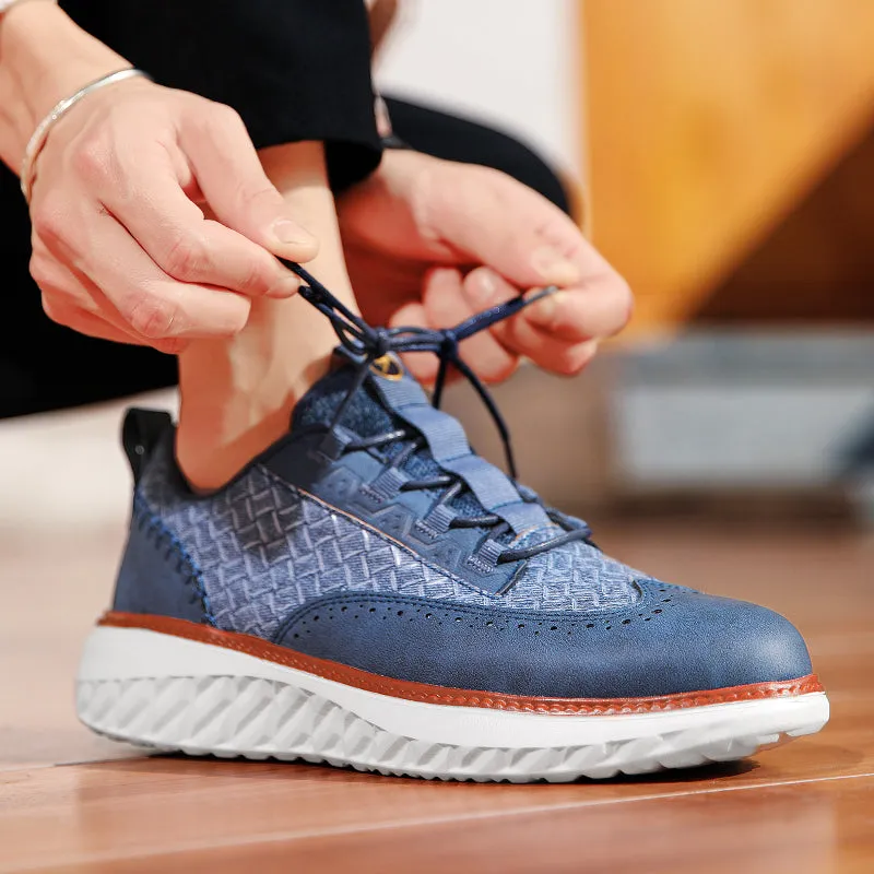 SALVATORE LEATHER SNEAKER