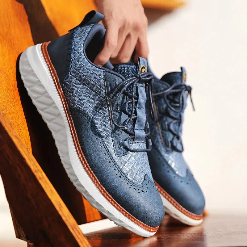 SALVATORE LEATHER SNEAKER