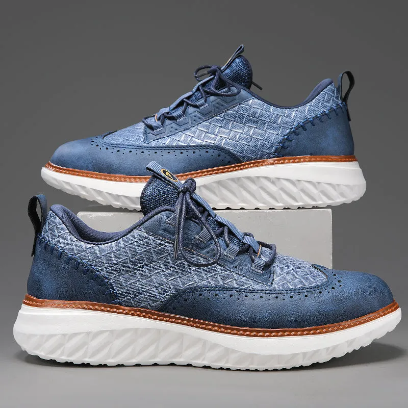 SALVATORE LEATHER SNEAKER