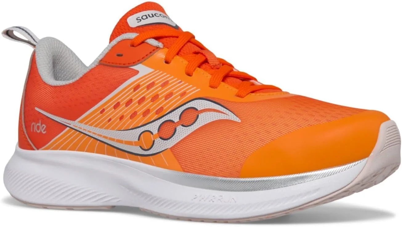 Saucony Ride Kidz Sneaker, Orange/Sunset, 6.5 US Unisex Big Kid