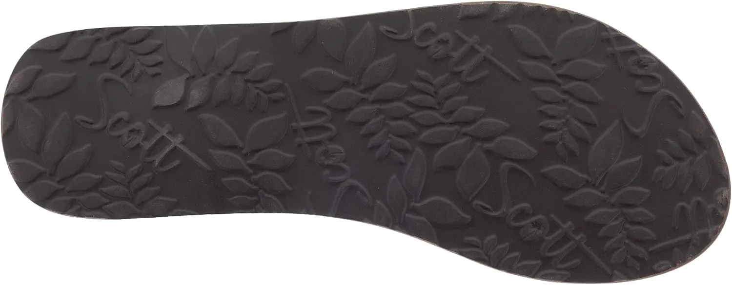 Scott Hawaii Women's Mohala | Vegan Leather Sandal | Narrow Width | Flat Heel | All Day Comfort Flip Flop