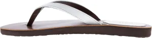 Scott Hawaii Women's Mohala | Vegan Leather Sandal | Narrow Width | Flat Heel | All Day Comfort Flip Flop